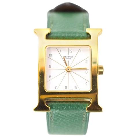 hermes watch green|Green Hermès Watches for Women .